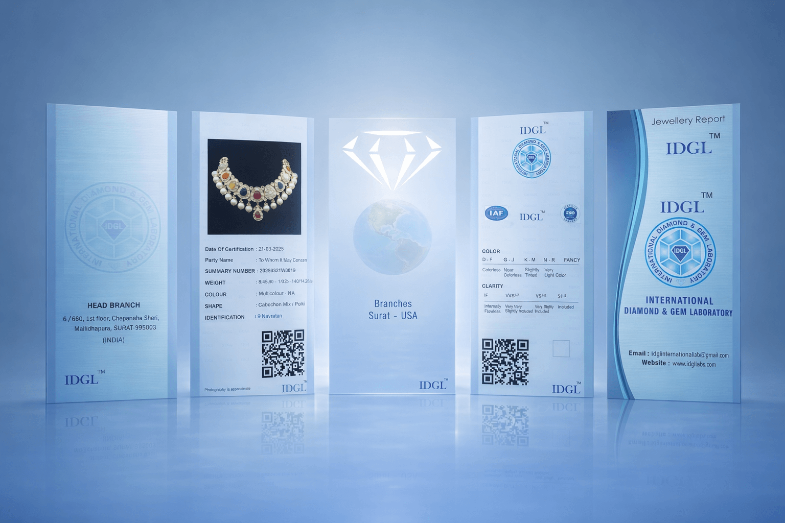 Polki Jewellery certification report